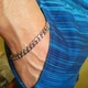 Браслет мужской из нержавеющей стали Steel Braiding. Кубинское плетение. 6мм*20см - изображение 2