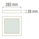 Светильник потолочный светодиодный LED Horoz Electric ARINA-28 28W 4200K 016-026-0028 - изображение 2