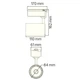 Світильник трековий світлодіодний COB LED Horoz Electric LYON-18 18W 4200K білий 018-020-0018 - зображення 4