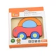 Дерев'яний міні-пазл Viga Toys Машинка (SKU-50172) 17 x 2 x 15 см - зображення 3
