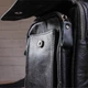 Сумка планшет через плечо мужская из натуральная кожи Vintage leather-14816 Черная - изображение 13