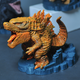 Годзиллы монстры набор из трех пластиковых фигур Godzilla monsters на подставке - изображение 3