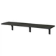 Настінна полиця IKEA BERGSHULT / RAMSHULT 120х30 см чорно-коричнева (992.906.18) - зображення 1