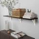 Настінна полиця IKEA BERGSHULT / SANDSHULT 120х30 см чорно-коричнева (493.260.16) - зображення 3