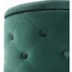 Пуф Janett AMF Green/Golden (м'який/сталь/тканина Велюр) (547485) - зображення 6