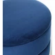 Пуф Gabrie AMF Blue/Golden (мягкий/сталь/ткань Велюр) (547487) - изображение 5