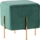 Пуф Ritz AMF Green/Golden (м'який/сталь/тканина Велюр) (547479) - зображення 5