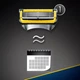 Сменные картриджи для бритья (лезвия) мужские Gillette Fusion5 Proshield 3 шт - изображение 2
