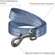 Повідець для собак WAUDOG Re-cotton L-XXL 25 мм х 5 м Синій (401712Collar) - зображення 3