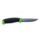 Нож походный туристический MORA Morakniv Companion Green для выживания кемпинга и дома нескладной из нержавеющей стали с ножнами на ремень - изображение 2