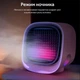 Портативный настольный мини кондиционер климатизатор Air Cooler M201 переносной USB охладитель с увлажнителем и очистителем воздуха на 3 Вт + ночник - изображение 7