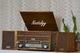 Вініловий програвач, стереосистема, музичний центр Auna Belle Epoque 1910 CD FM USB BT з колонками, грамофон для вінілу - зображення 2
