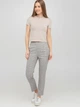 Брюки женские H&M 0708311 32 Черные с белым (KAY2000001113165) - изображение 2