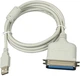 Конвертер Cablexpert CUM360 перехідник USB A-male plug/C36M (LTP) 1.8 м - зображення 1