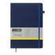 Книга записная Buromax Etalon 210х295мм 96 листов в клетку обложка из искусственной кожи синий (BM.294160-02) - изображение 1