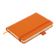 Книга записна Buromax Etalon 95х140мм 96 аркушів у клітинку обкладинка зі штучної шкіри помаранчевий (BM.296160-11) - зображення 3