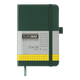 Книга записна Buromax Etalon 95х140мм 96 аркушів у клітинку обкладинка зі штучної шкіри зелений (BM.296160-04) - зображення 1