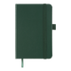 Книга записна Buromax Etalon 95х140мм 96 аркушів у клітинку обкладинка зі штучної шкіри зелений (BM.296160-04) - зображення 2