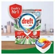 Капсули для посудомийної машини Dreft Fairy Platinum Plus 5шт - зображення 1