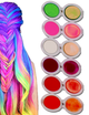 Набор мелков для волос 6 шт Hair chalk Разноцветные красители тени для детей и взрослых - изображение 1