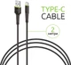 Кабель Intaleo CBFLEXT2 USB-A to Type-C 2м 28W Черный (1283126521423) - изображение 3