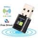 USB Wifi адаптер Chipal 433 Мбіт / с двохдіапазонний 2.4GHz - 5GHz (RTL8811) - зображення 1