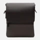 Сумка-планшет мужская кожаная Laras k102056br Коричневая (ROZ6400167687) - изображение 1