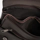 Сумка-планшет мужская кожаная Laras k102056br Коричневая (ROZ6400167687) - изображение 6