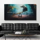 Картина мотивационная Холстович Dreams Weight More 90х180 см. Мотивационная картина для офиса или кабинета - изображение 1