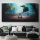 Картина мотивационная Холстович Dreams Weight More 90х180 см. Мотивационная картина для офиса или кабинета - изображение 3