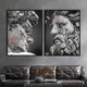 Картина Холстович David Zeus 60x40 см. Картина Давид Зевс для офиса, кабинета, интерьера - изображение 3