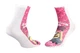 Носки Minions Minion And Heart 1-pack 36-41 white/pink 17890635-1 - изображение 1