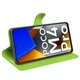 Чохол-книжка Deexe Book Type для Xiaomi Poco M4 Pro 4G - Green - зображення 6