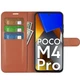 Чехол-книжка Deexe Book Type для Xiaomi Poco M4 Pro 4G - Brown - изображение 5