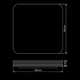 Светильник светодиодный Biom SMART SML-S01-90/2 3000-6000K 90Вт с д/у - изображение 6