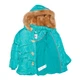 Куртка зимняя для девочки Indigo Val05032088 110 см Зелёный - изображение 3