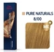 Краска для волос Wella Koleston 8/00 Натуральный светлый блондин 60 мл - изображение 1