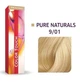 Краска для волос Wella Color Touch 9/01 Яркий блондин натурально-пепельный 60 мл - изображение 1