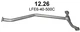 Труба POLMO промежуточная (12.26) (Mazda 6)-(850317) (Polmo-12.26) - зображення 1