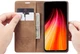 Чохол книжка з магнітом CaseMe Xiaomi Redmi Note 8 Brown (27373-30) - зображення 2