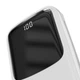 Повербанк BASEUS with lightning cable Qpow Digital Display 10000mAh |2USB/Type-C/Lightning, 3A, 15W| White - изображение 7