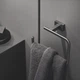 Держатель для туалетной бумаги GROHE Essentials Cube 40507AL1 прямоугольный металлический графит - изображение 4