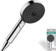 Душевая лейка HANSGROHE Pulsify Select Relaxation EcoSmart с кнопкой 105мм пластик хром 24111000 - изображение 3