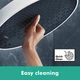 Лейка для верхнего душа HANSGROHE Rainfinity 250мм латунь белая 26228700 - изображение 3