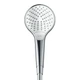 Душевая лейка HANSGROHE Croma Select Vario EcoSmart с кнопкой 110мм пластик белая 26803400 - изображение 3