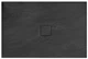 Душевой поддон REA STONE 80x100 BLACK - изображение 1