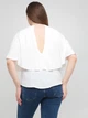 Летняя блуза ASOS ASV110619-24 L (62342L) Белый - изображение 2