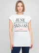 Летняя футболка ASOS AS100719-32 2XS (646512XS) Белый - изображение 1