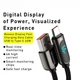 Кабель Baseus Display Fast Charging Data Cable USB to Type-C 66W 2m CASX020101 Black - зображення 2
