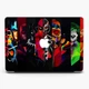Чехол пластиковый для Apple MacBook Pro 16 A2141 Марвел и ДиСи (Marvel and DC) макбук про case hard cover (9494-1693) - изображение 3